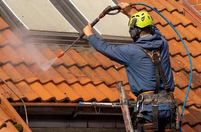Démoussage et hydrofuge de toiture à Nuzéjouls
